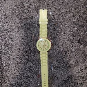 Beautiful Pastel Yellow and Rose Gold Geneva watch